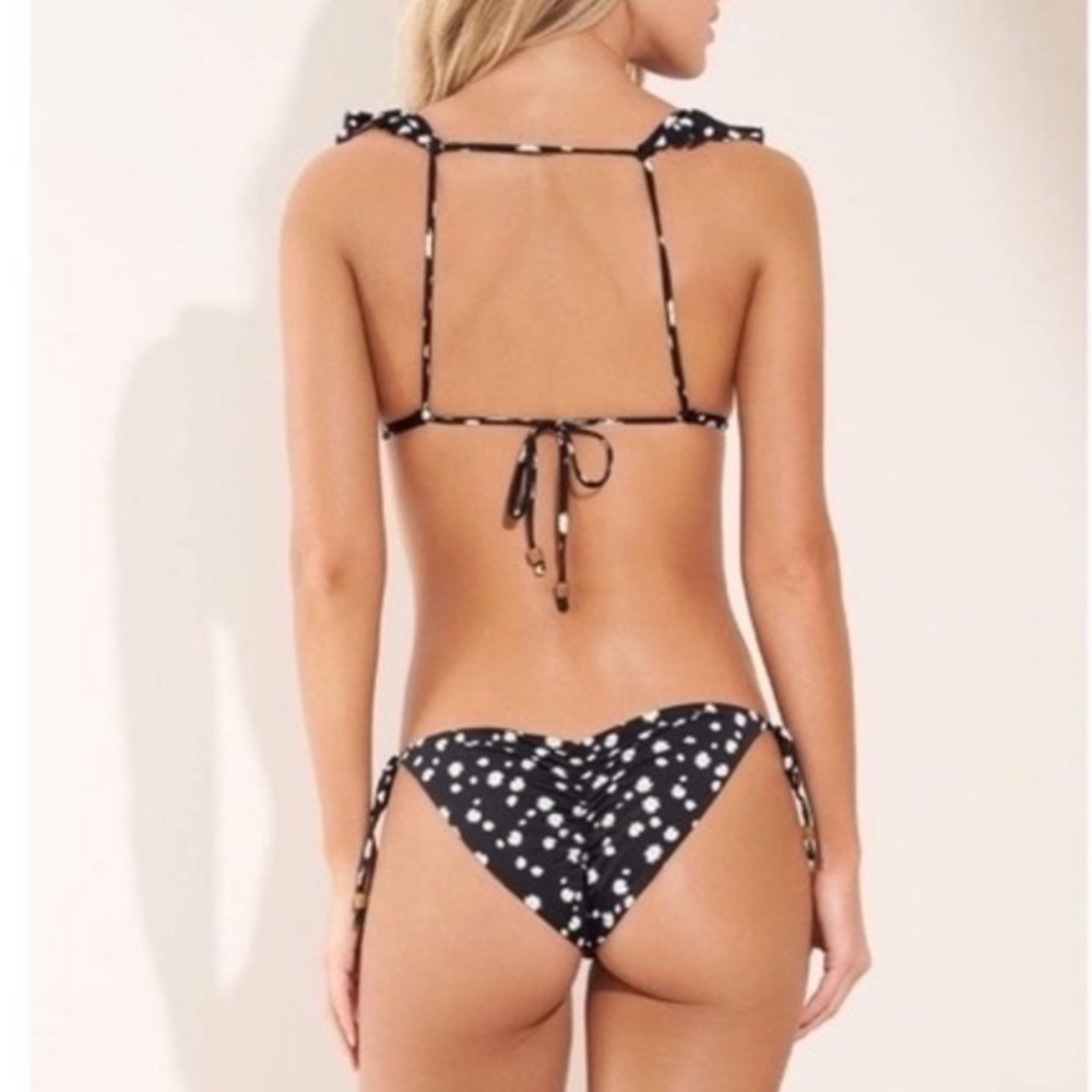 Maaji Black and White Daisy Bikini